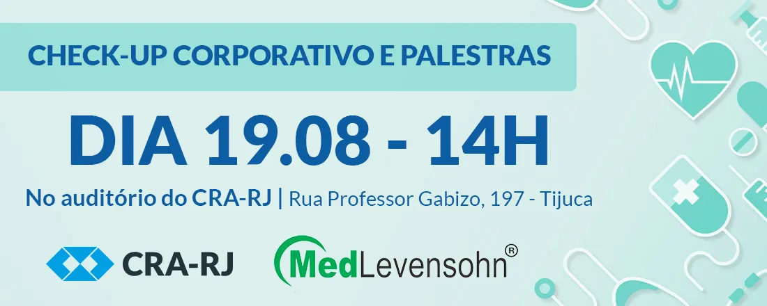 CHECK-UP CORPORATIVO E PALESTRAS