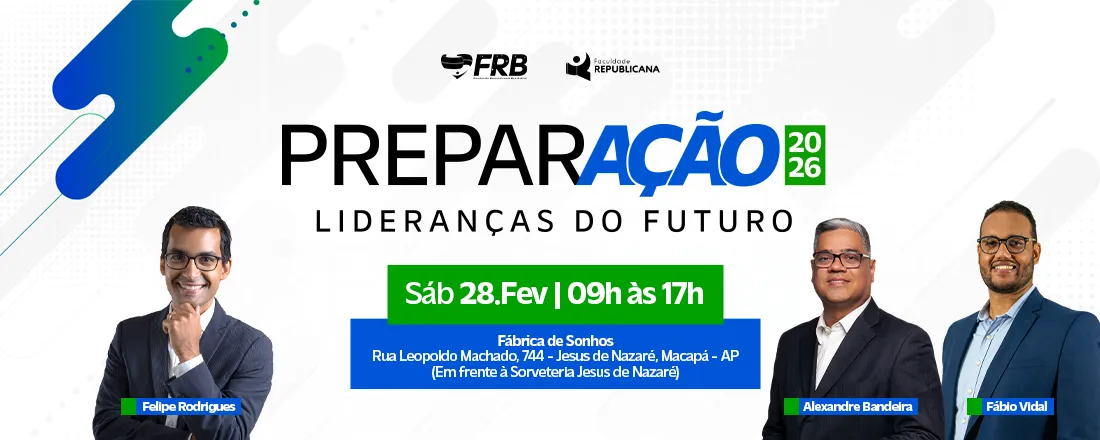 PREPARAÇÃO 2026 - LÍDERES DO FUTURO