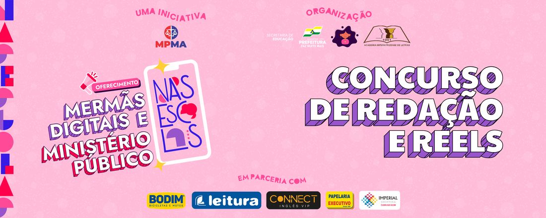 Concurso de Redação e Vídeos (Escolas Municipais - Imperatriz)