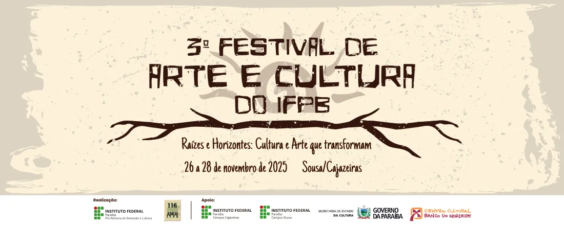 3º Festival de Arte e Cultura do IFPB