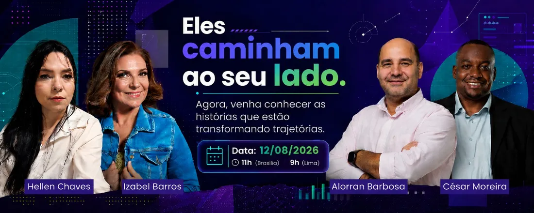 Webinar - Eles caminham ao seu lado