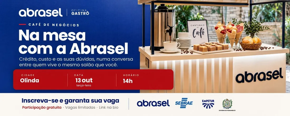 Na Mesa com a Abrasel | Olinda