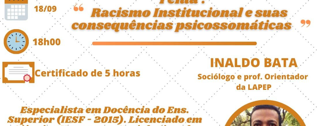 Racismo Institucional e suas consequências psicossomáticas