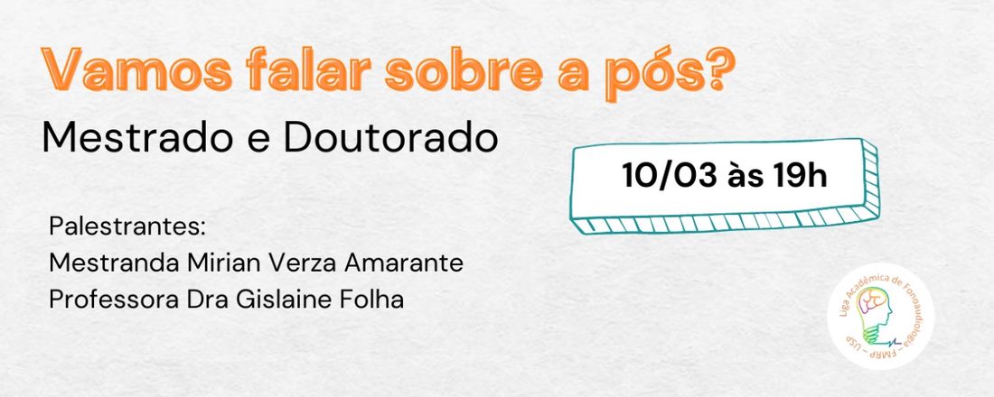 Vamos falar sobre a pós? Mestrado e Doutorado