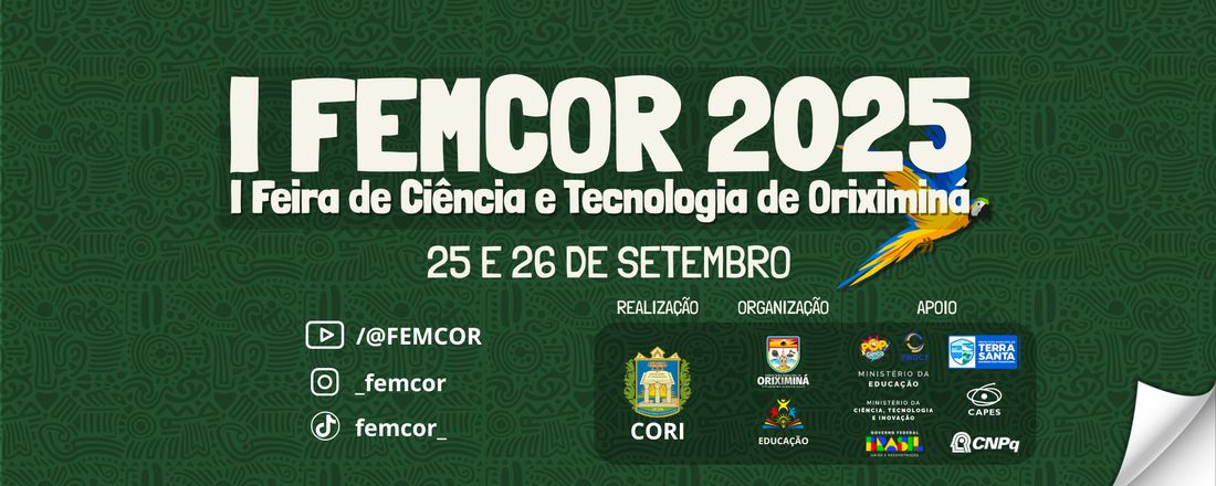 I Feira Municipal de Ciências e Tecnologia de Oriximiná