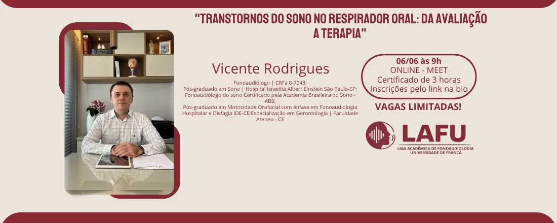 Transtornos do Sono no Respirador Oral: Da Avaliação a Terapia