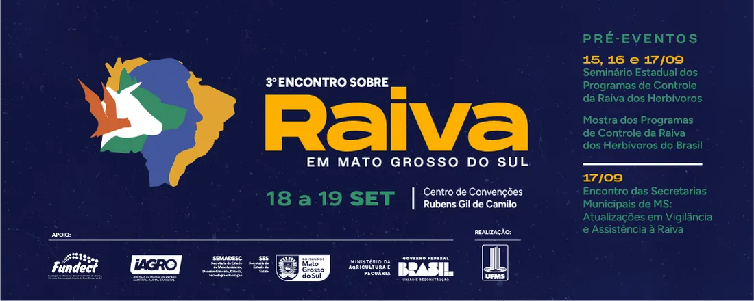 III Encontro Sobre Raiva em Mato Grosso do Sul