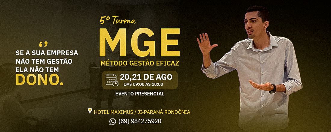 MGE 05 - Método gestão eficaz