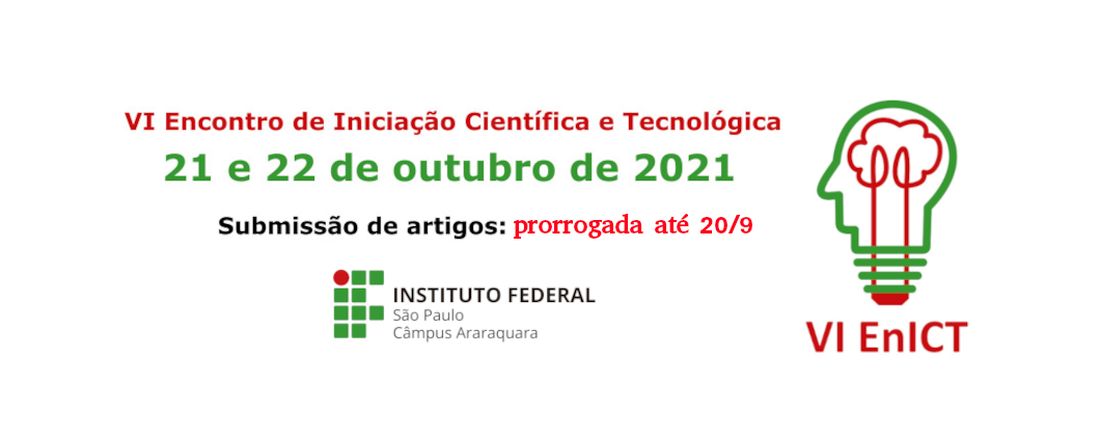 Encontro de Iniciação Científica e Tecnológica - EnICT