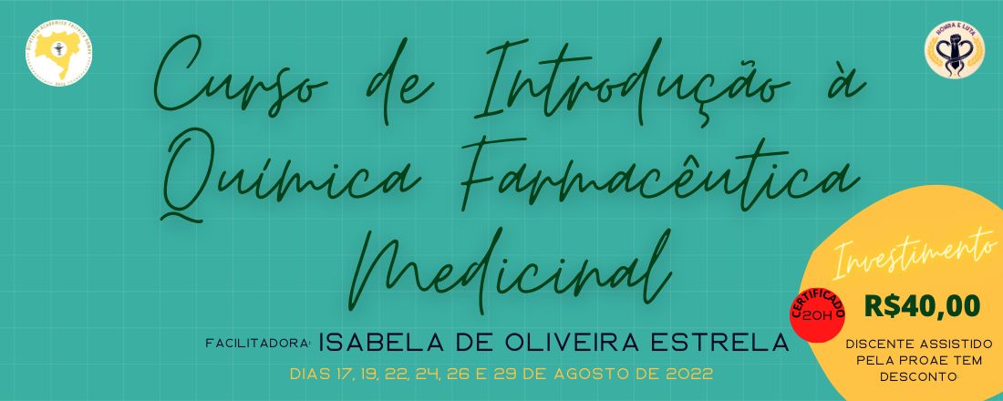 Curso de Introdução à Química Farmacêutica Medicinal