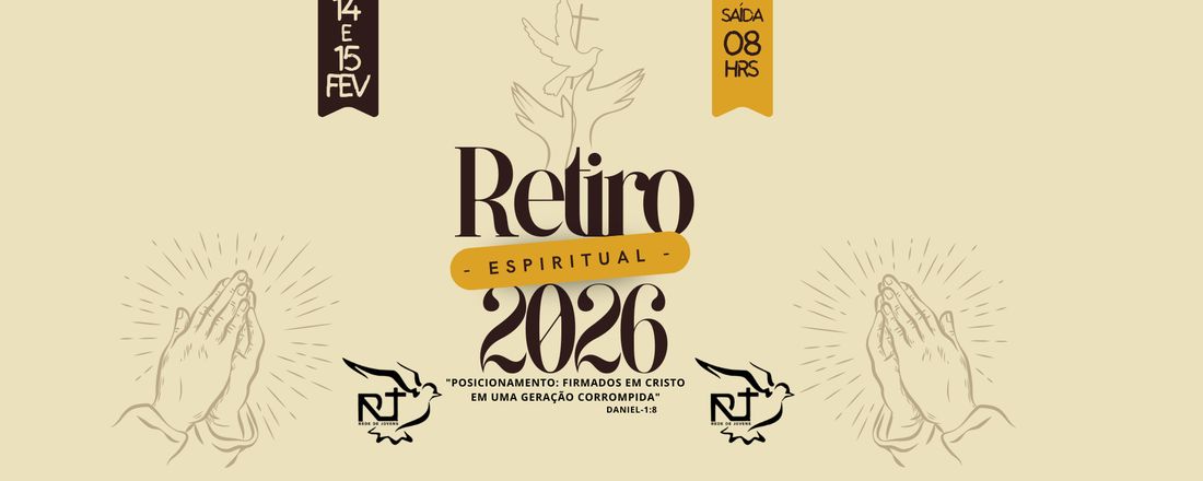 RETIRO DE JOVENS TORONTO 2026