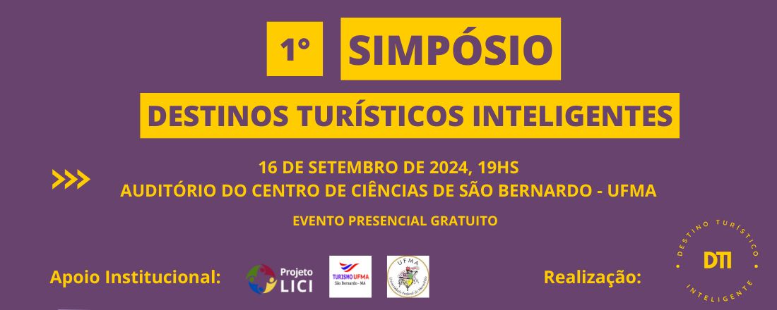 I Simpósio Destino Turístico Inteligente