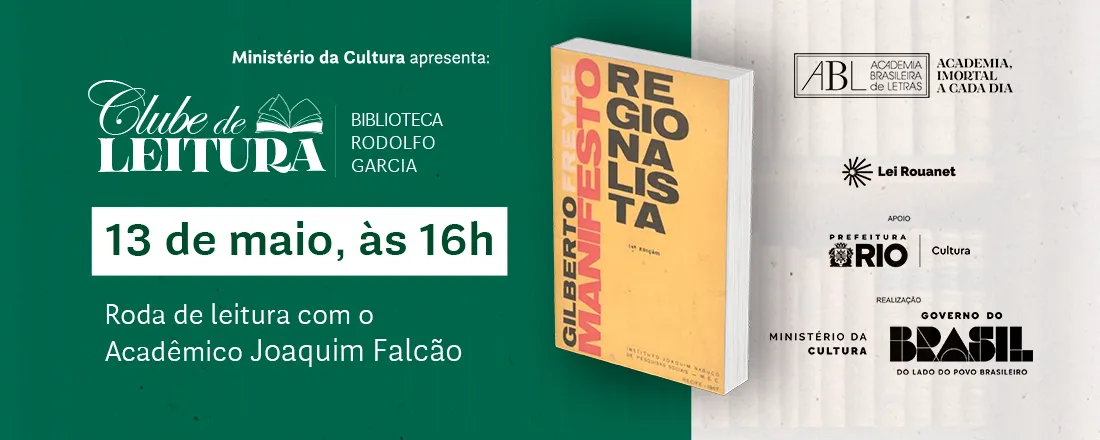 Clube de Leitura - Biblioteca Rodolfo Garcia