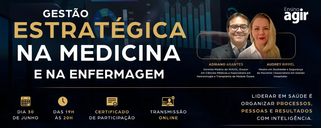 Aula magna: Gestão Estratégica na Medicina e na Enfermagem
