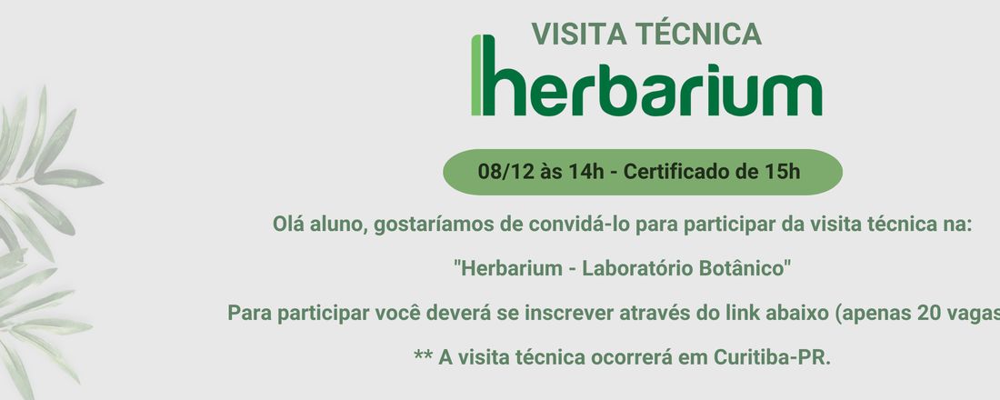 Visita Técnica Herbarium 08/12/2023