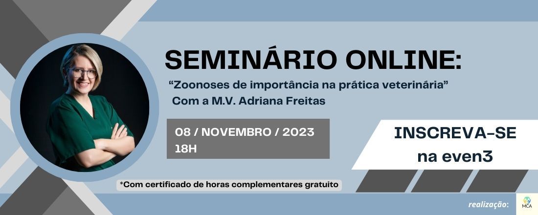 Seminário “Zoonoses de importância na prática veterinária”