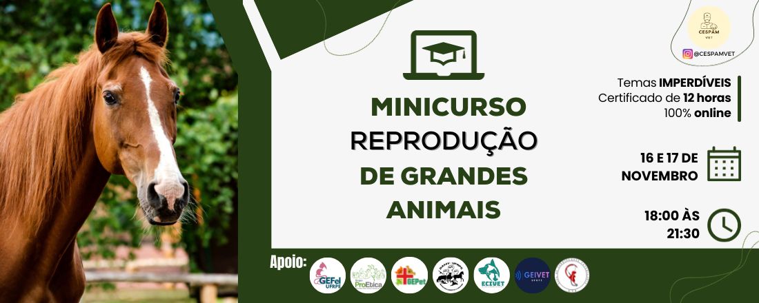 Minicurso em Reprodução de Grandes Animais