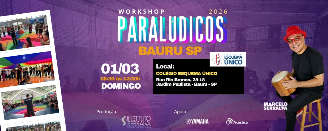 LUDIMÚSICA 2026 - PARALÚDICOS EM BAURU SP
