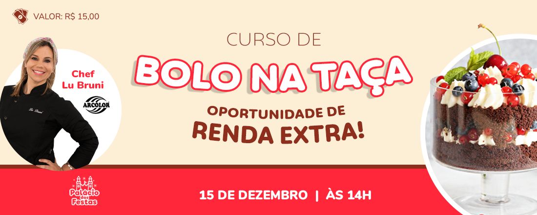 Curso Bolo na Taça