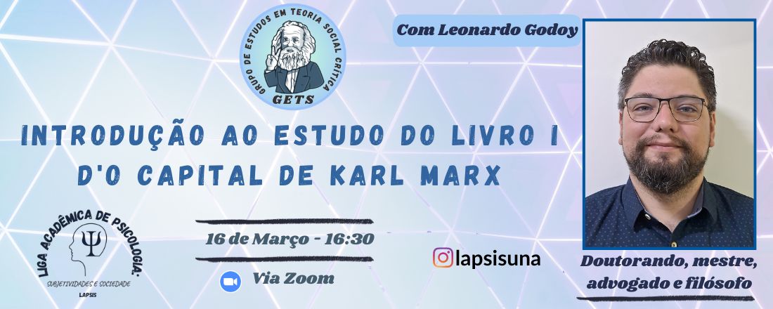 Introdução ao Estudo do Livro I d'O capital de Karl Marx