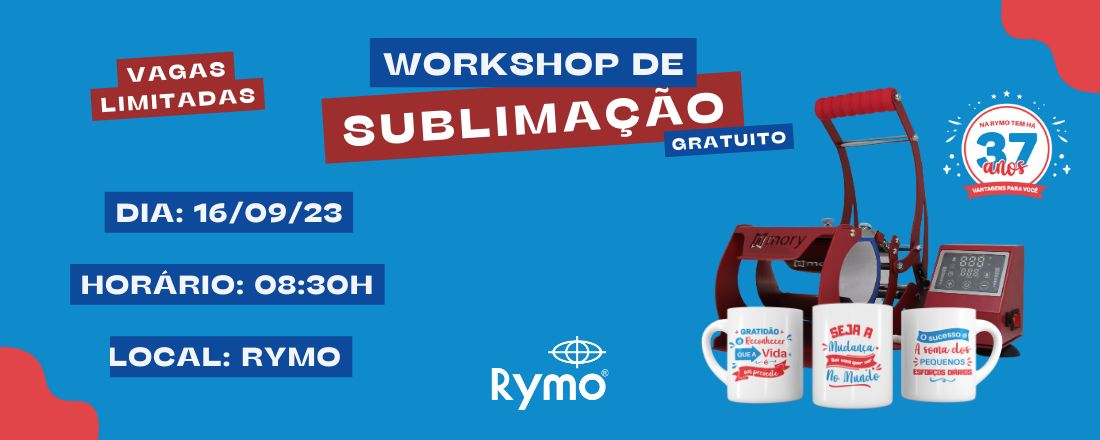 Wokshop de Sublimação: Epson Day