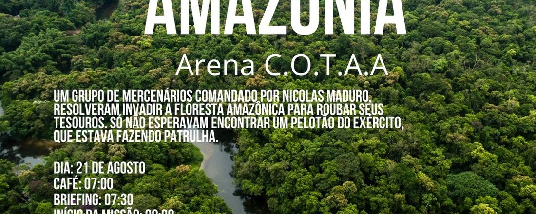 Invasão a selva Amazônica