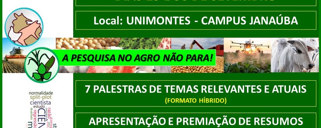 V Simpósio de Pesquisa em Ciências Agrárias - A pesquisa no agro não para!