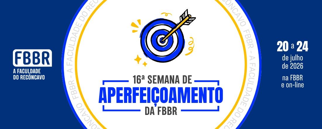16ª Semana de Aperfeiçoamento da FBBR
