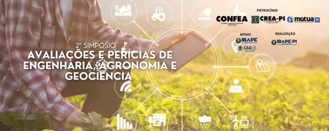 2º SIMPÓSIO DE AVALIAÇÕES E PERÍCIAS DE ENGENHARIA, AGRONOMIA E GEOCIÊNCIA