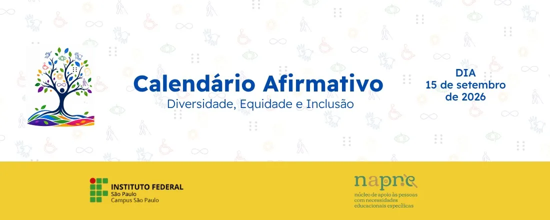 Calendário Afirmativo NAPNE