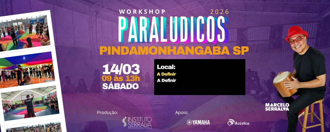 LUDIMÚSICA 2026 - PARALÚDICOS - EM PINDAMONHANGABA SP