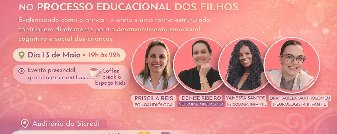 SIMPÓSIO - A importância do brincar no processo educacional dos filhos