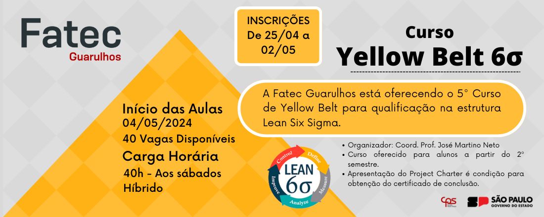 Curso de Yellow Belt  6Sigma