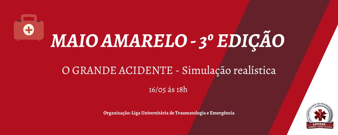 Maio Amarelo - O grande acidente, 3ª edição.