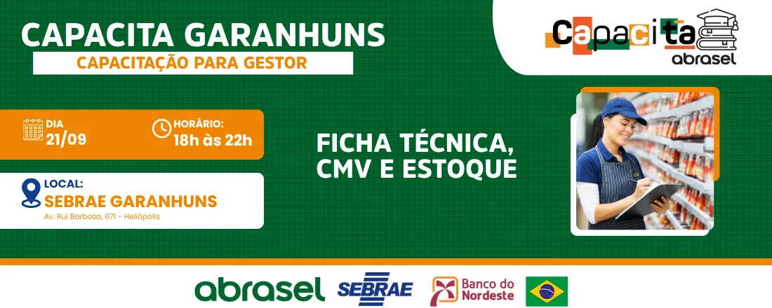 Entenda sobre Ficha Técnica, CMV e Estoque