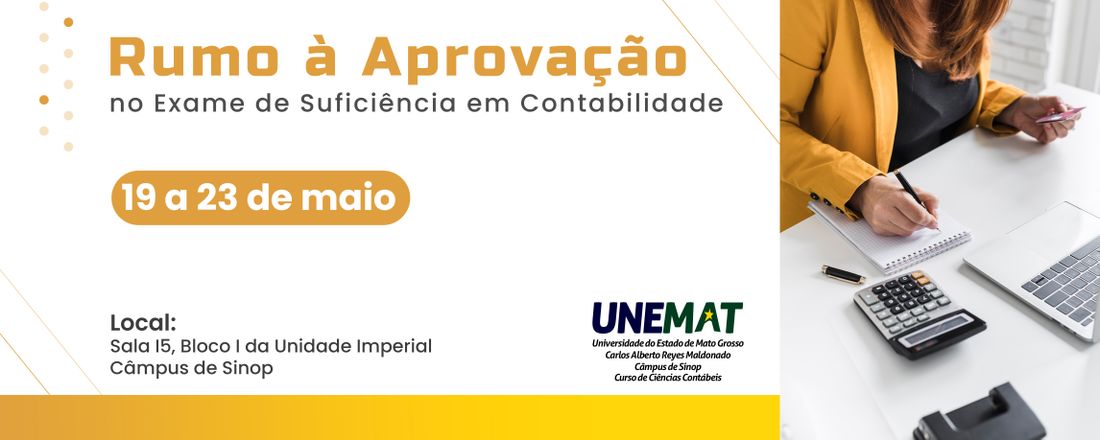 Semana de oficinas: Rumo à Aprovação no Exame de Suficiência em Contabilidade