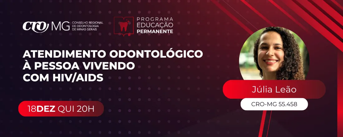 PEP: Atendimento odontológico à pessoa vivendo com HIV/AIDS