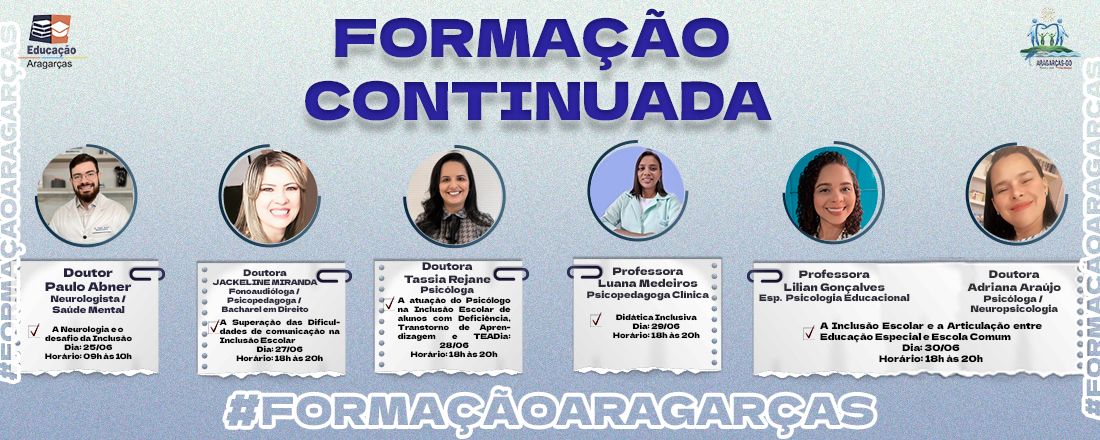 FORMAÇÃO CONTINUADA -  A Informação Como  Ferramenta para Inclusão