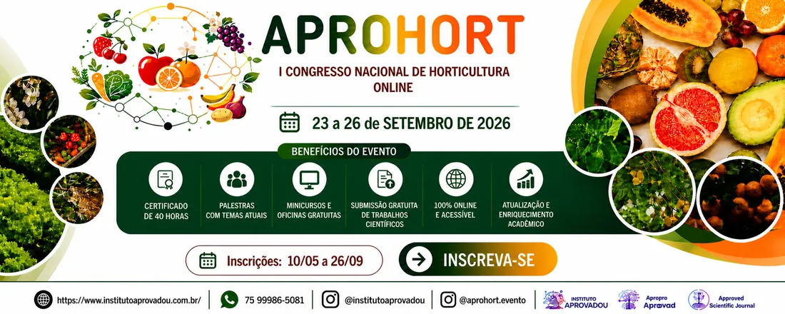 I Congresso Nacional de Horticultura Online (I APROHORT)