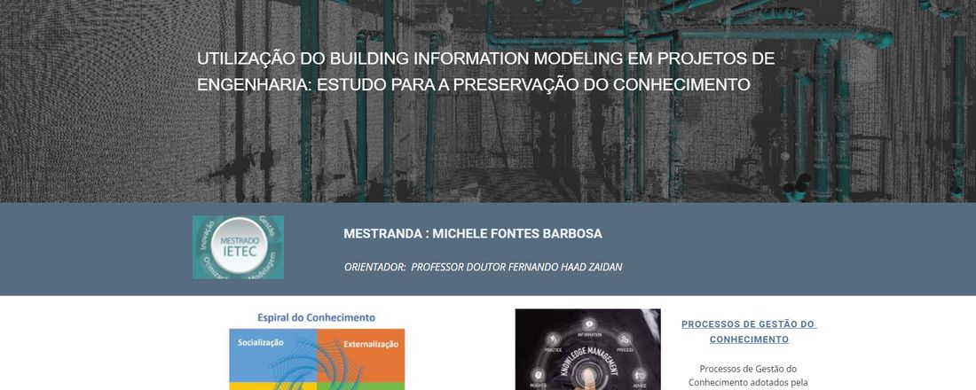 BIM - Estudo para preservação do conhecimento