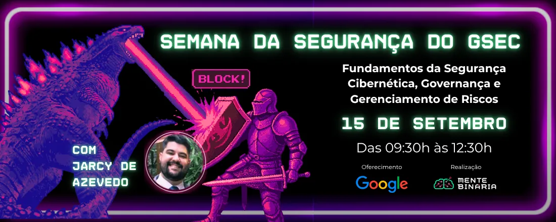 Fundamentos da Segurança Cibernética, Governança e Gerenciamento de Riscos