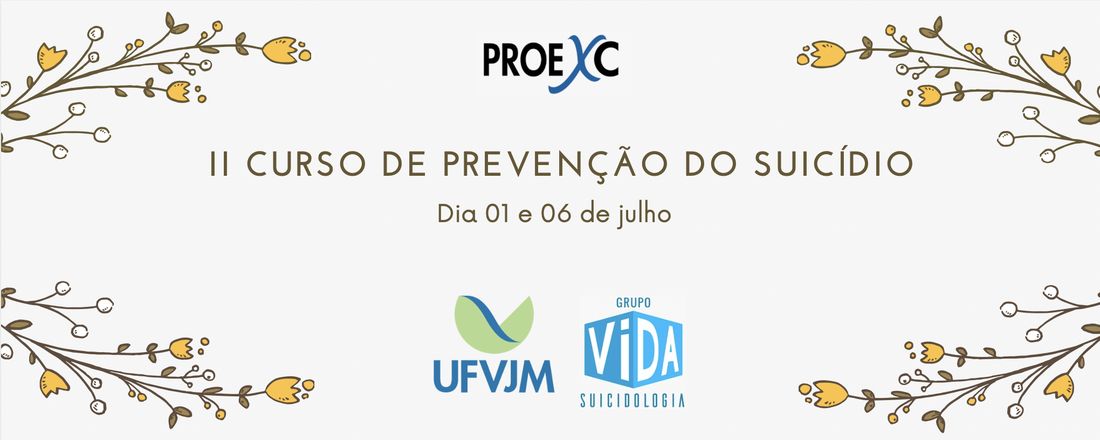 II Curso de Prevenção do Suicídio