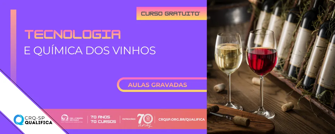 Curso Tecnologia e Química dos Vinhos