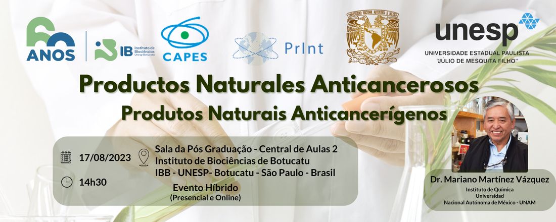 Palestra - Produtos Naturais Anticancerígenos