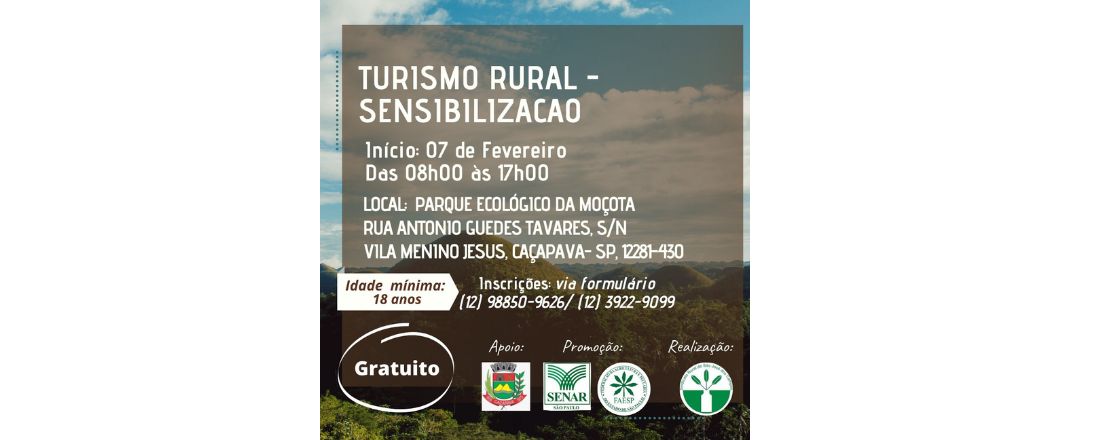 TURISMO RURAL - SENSIBILIZACAO