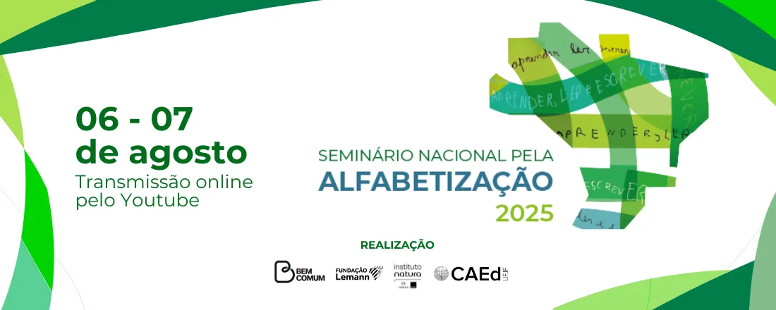 Seminário Nacional pela Alfabetização 2025 - Online