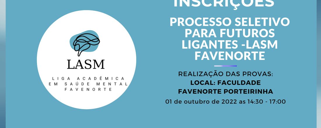 Processo Seletivo LASM-FAV