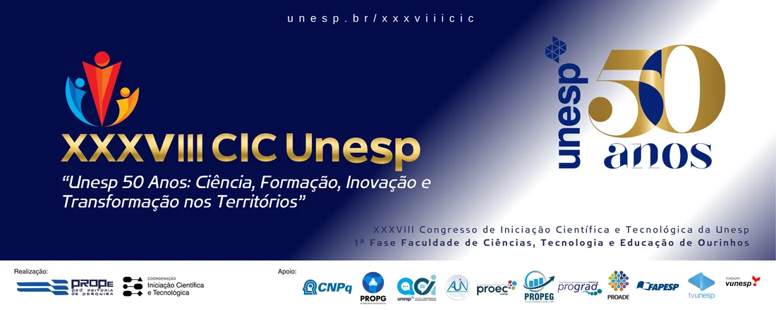 XXXVIII Congresso de Iniciação Científica da Unesp - FCTE/Ourinhos