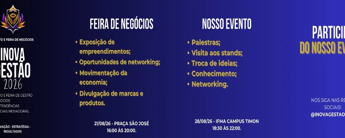 GESTÃO DE NEGÓCIOS E SUAS TENDÊNCIAS COMERCIAIS INOVADORAS