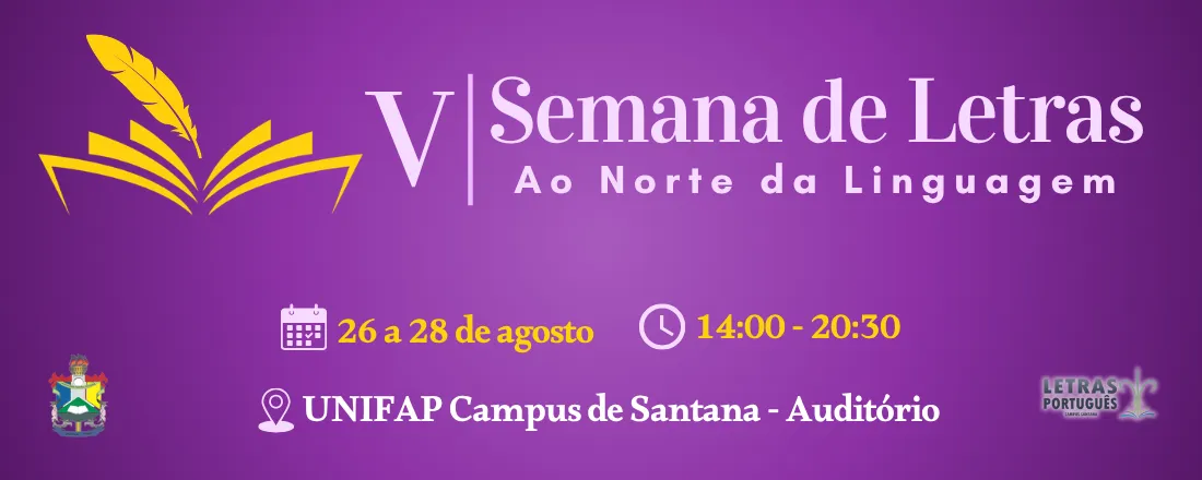V Semana de Letras - Ao Norte da Linguagem